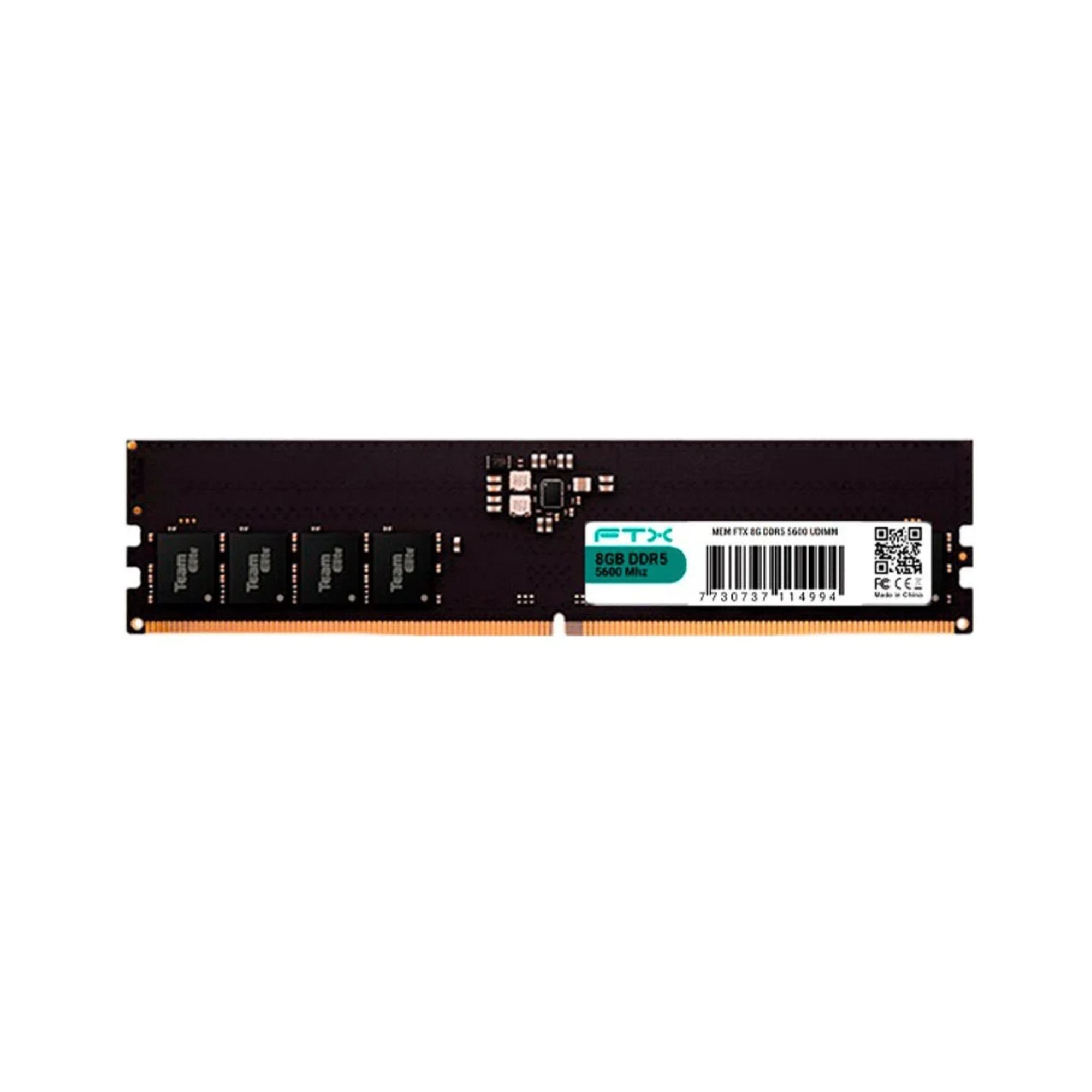 Memória 8GB DDR5 5600MHz/1.1V (PC5-44800) FTX [114994]