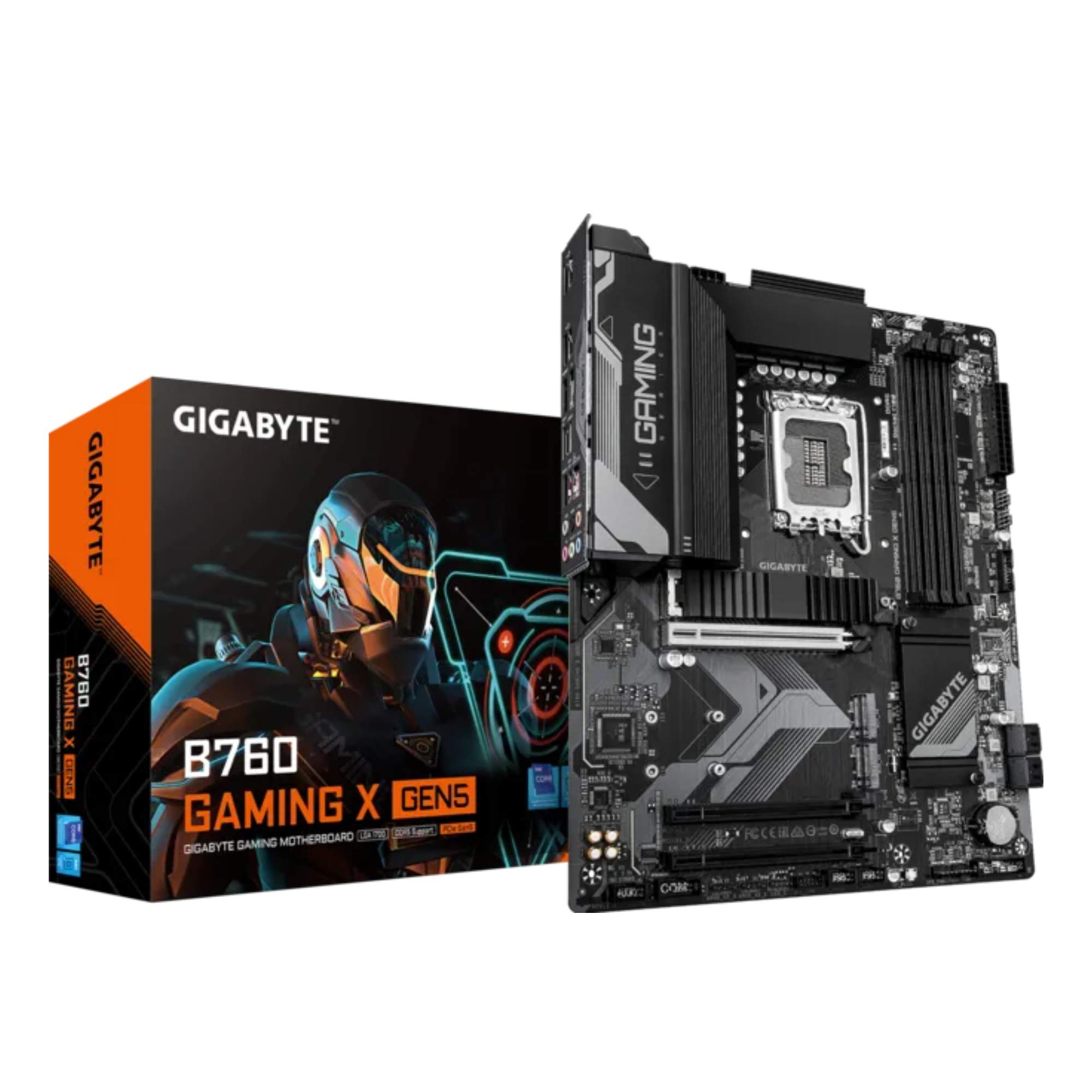 Placa Mãe Gigabyte B760 GAMING X GEN5, Intel LGA 1700, ATX, DDR5, PCIe 5.0