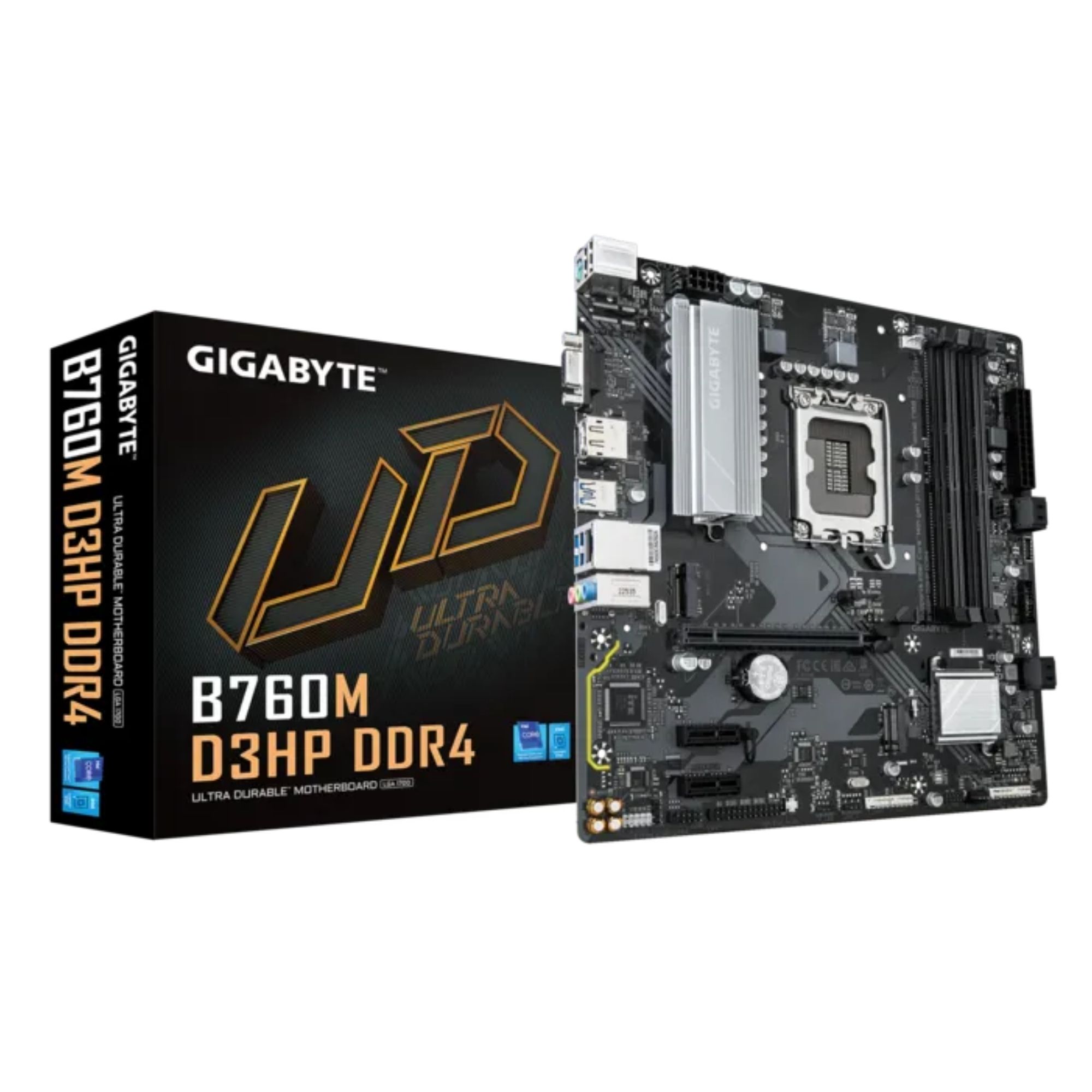 Placa Mãe GIGABYTE B760M D3HP DDR4 p/ Intel LGA1700