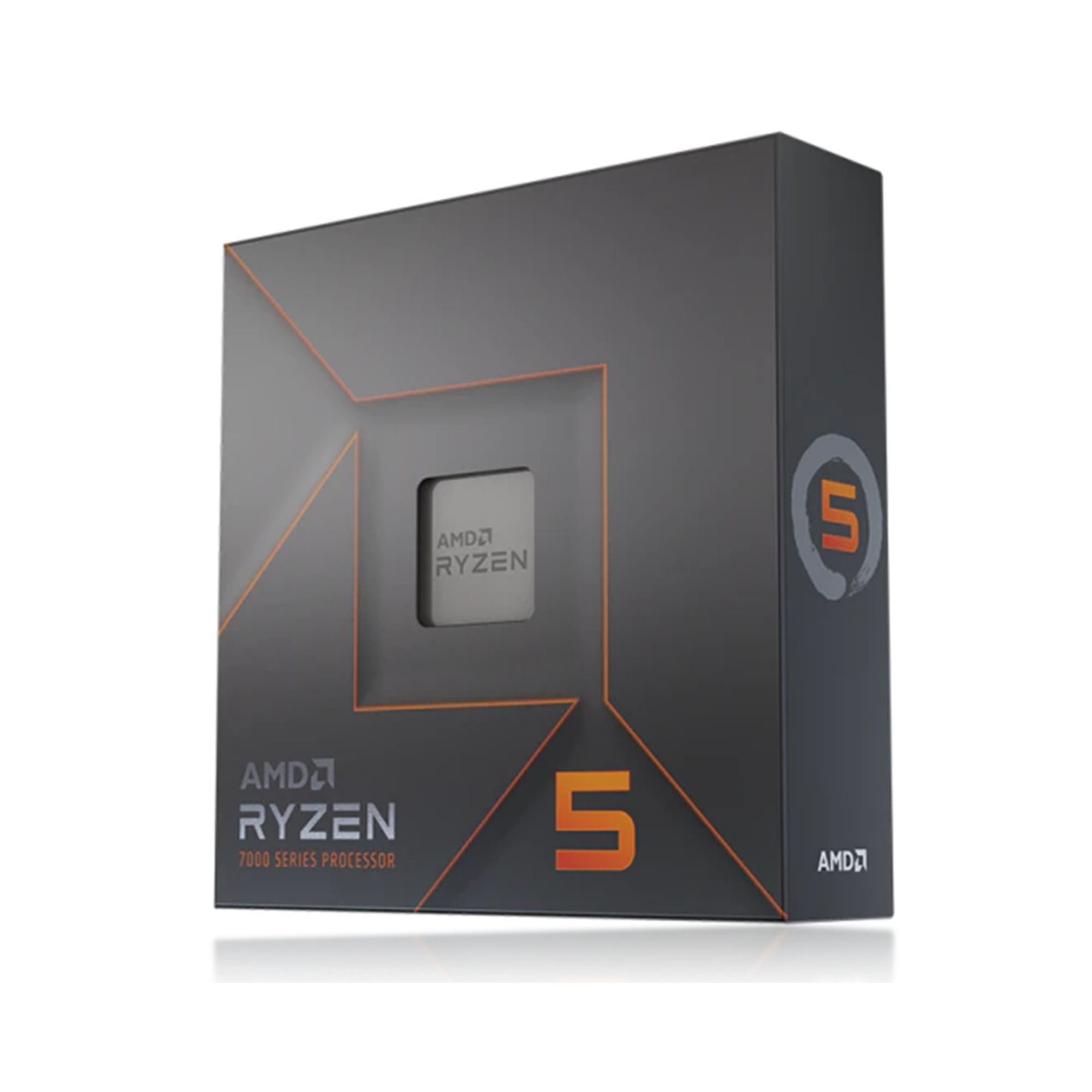 Processador AMD Ryzen 5 7600X 6C/12T 4.7GHz (5.3GHz Turbo) AM5 SEM COOLER 100-100000593WOF